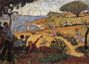 Paul Signac Study of Harmonious times France oil painting artist
